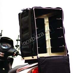 Termobox na pizza-kartóny, posilnený, s možťou pripevnenia na batožinový priestor, 38x38x52